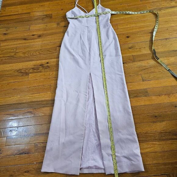LIKELY Women's Maxi Pink Dress Size 8 Strappy Bridesmaid Cocktail Dress - Picture 6 of 9